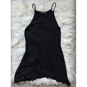 High neck soft dress